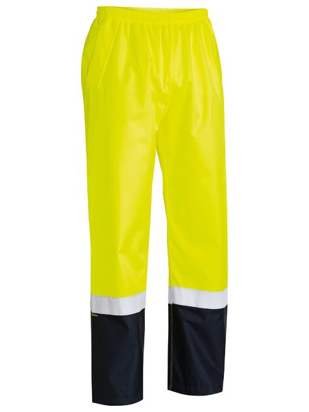 Bisley Taped HiVis Rain Shell Pants - BP6965T