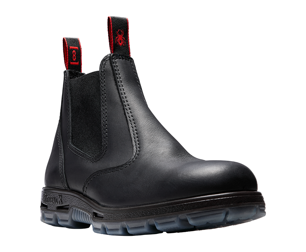 Redback Lynx Zip/Lace Composite Safety Boot - CLZBK