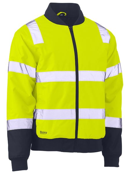 Bisley Taped Two Tone Hi Vis Bomber Jacket - BJ6730T