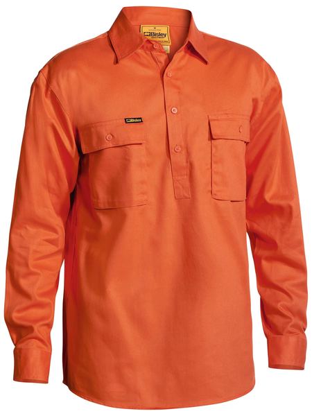 Bisley Closed Cotton Drill Shirt - BSC6433