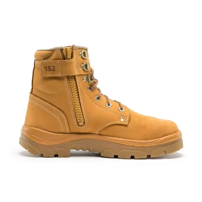 Steel Blue Argyle Zip/Lace Non-Safety Boot - 310152