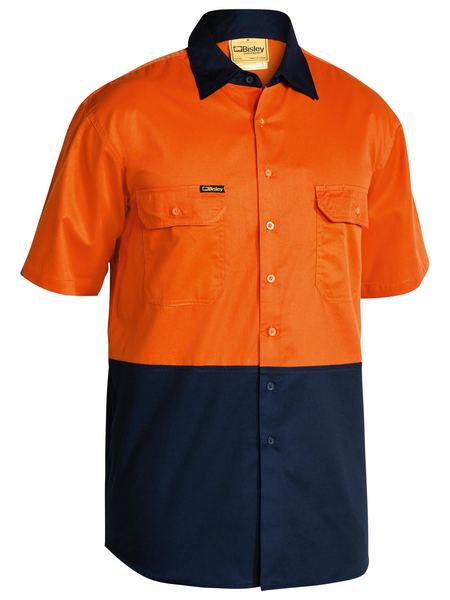 Bisley Hi Vis Cool Lightweight Drill Shirt - BS1895