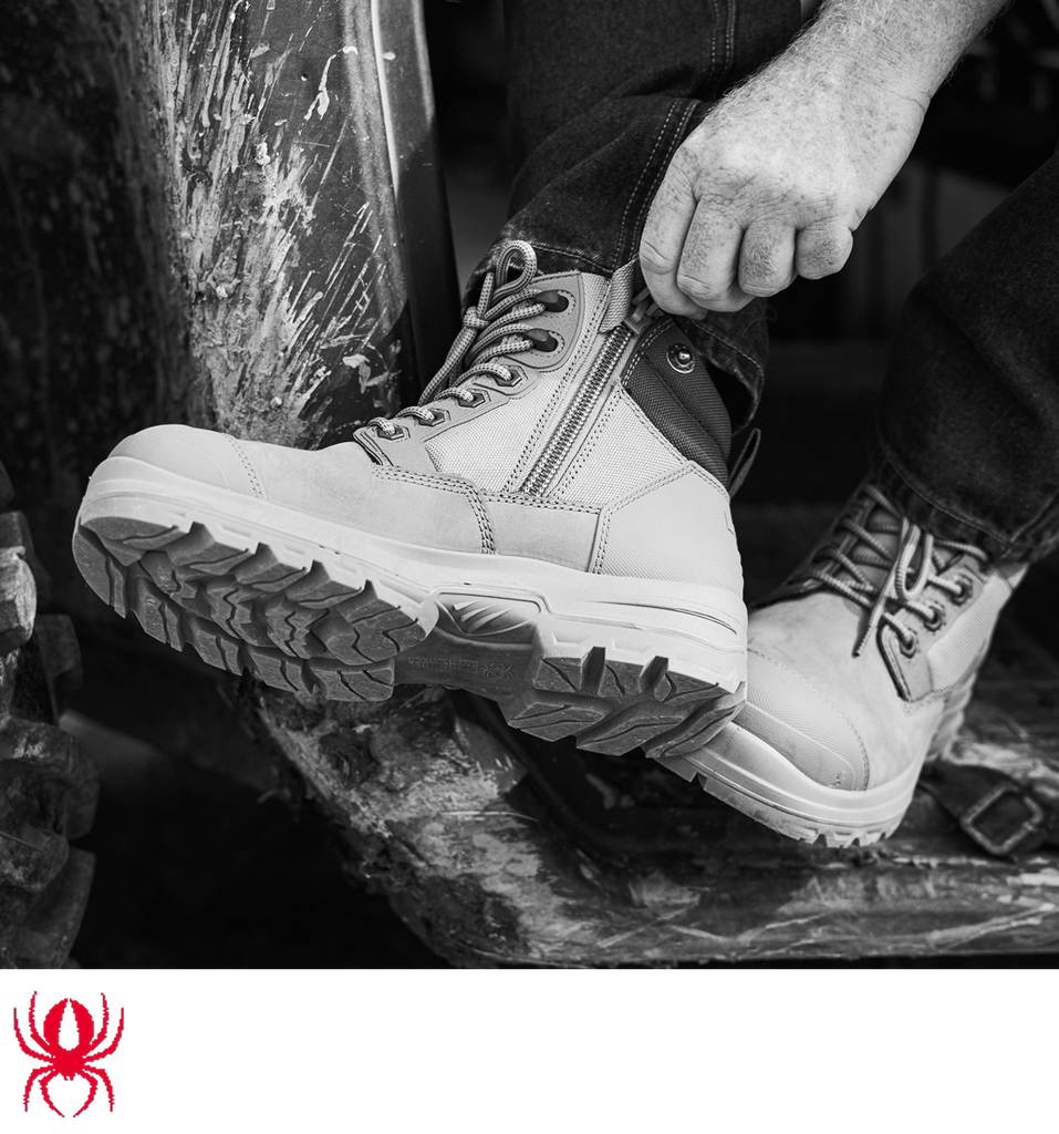 Redback Lynx Zip/Lace Composite Safety Boot - CLZWT – Industrial ...