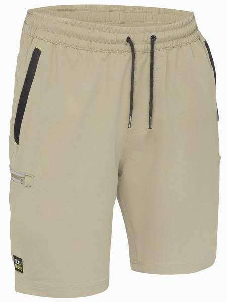 Bisley FLX&MOVE Stretch Elastic Waist Cargo Short - BSHC1333