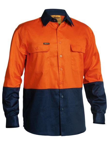 Bisley Hi Vis Drill Shirt - BS6267