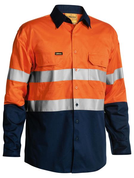 Bisley Taped Hi Vis Cool Lightweight Shirt - BS6896