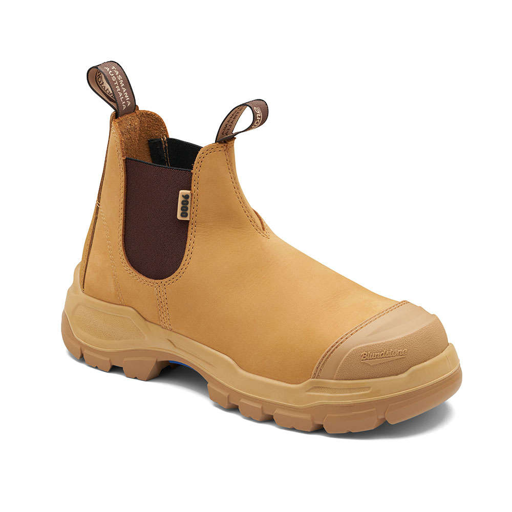 Blundstone RotoFlex Nubuck Elastic Side Nitrile Safety Boot - 9000