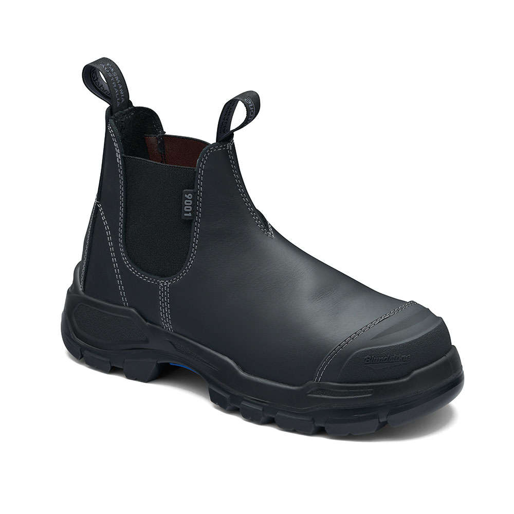 Blundstone RotoFlex Nubuck Elastic Side Nitrile Safety Boot - 9001