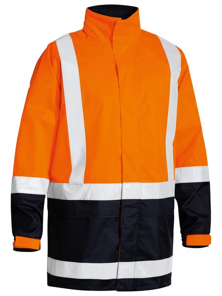 Bisley Taped Hi Vis Rain Shell Jacket - BJ6966T