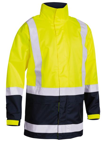 Bisley Taped Hi Vis Rain Shell Jacket - BJ6966T