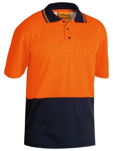 Bisley Hi Vis S/S Polo Shirt - BK1234