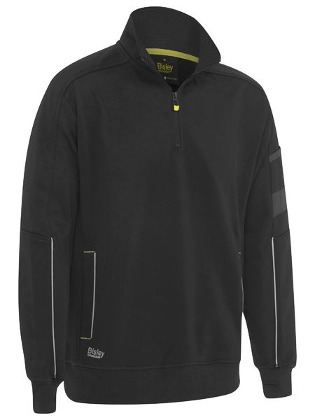 Bisley 1/4 Zip Pullover With Sherpa Lining - BK6924