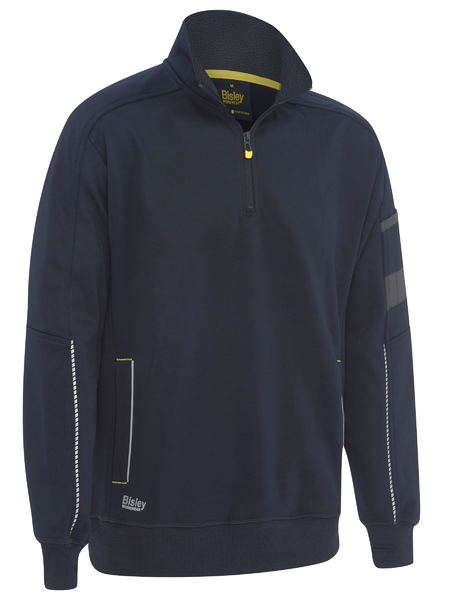 Bisley 1/4 Zip Pullover With Sherpa Lining - BK6924