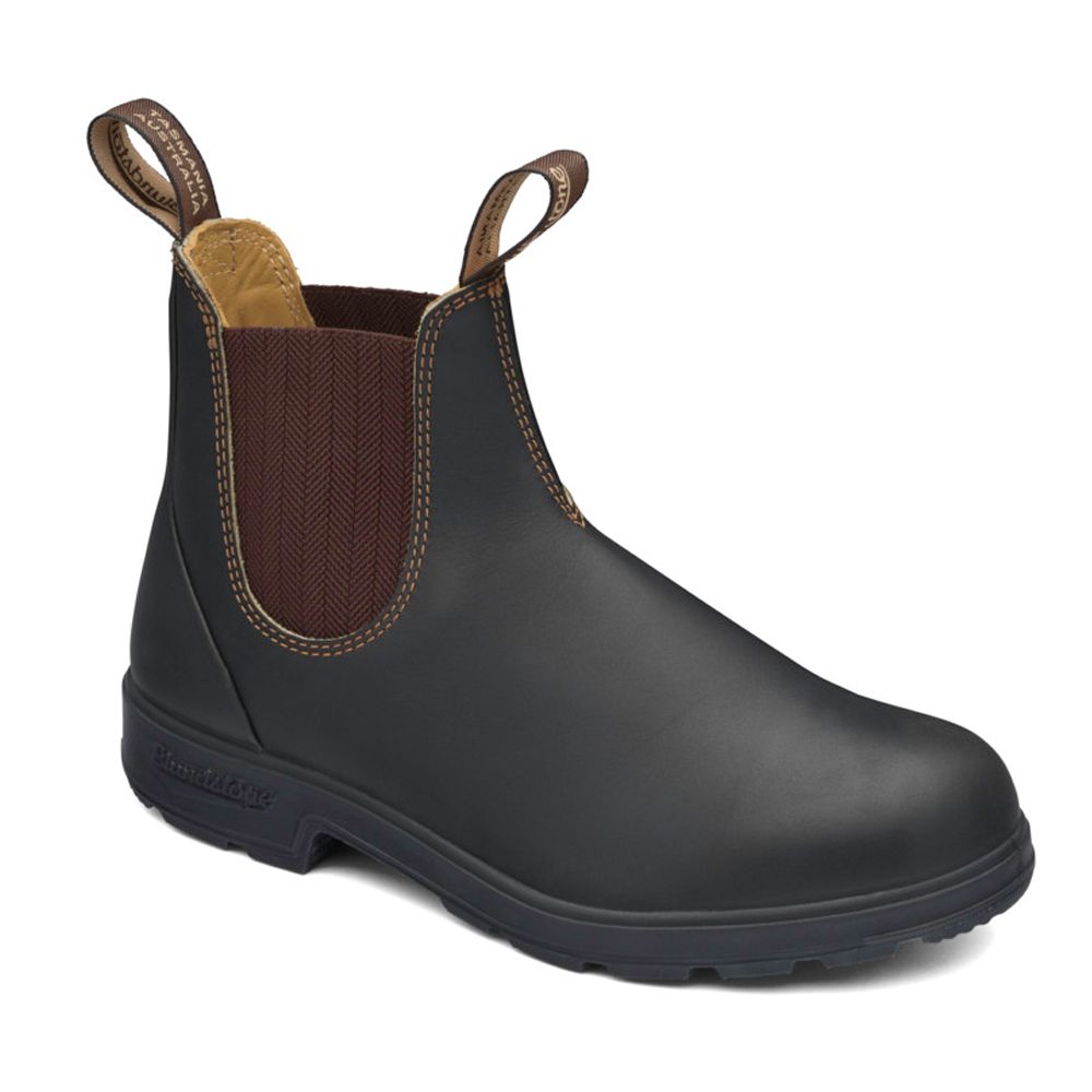 Blundstone Herringbone Leather Slip-On Non Safety Boot - 600