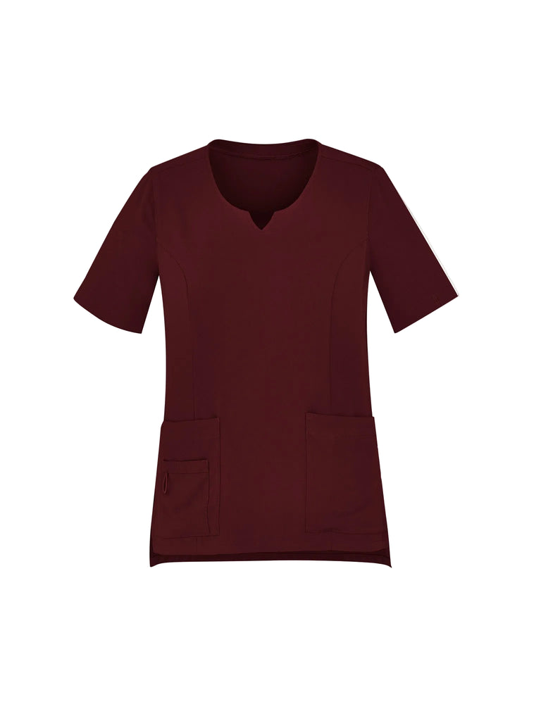 inaura: Ladies Avery Round Neck Scrub Top - CST942LS