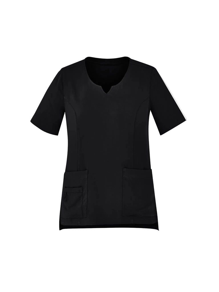 inaura: Ladies Avery Round Neck Scrub Top - CST942LS