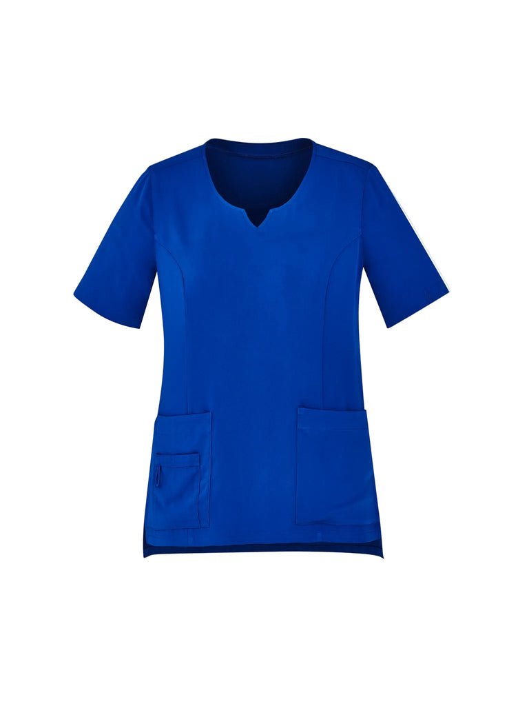 inaura: Ladies Avery Round Neck Scrub Top - CST942LS