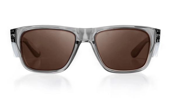 SafeStyle Fusions Graphite Frame/Brown Polarised Lens