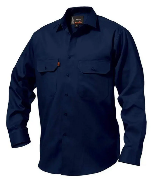 King Gee Originals L/S Drill Work Shirt - K04010