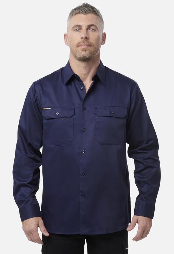 King Gee Originals L/S Drill Work Shirt - K04010