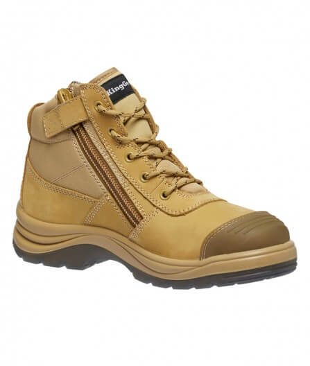 King Gee TRADIE Low Zip/Lace PR Safety Boot - K27125