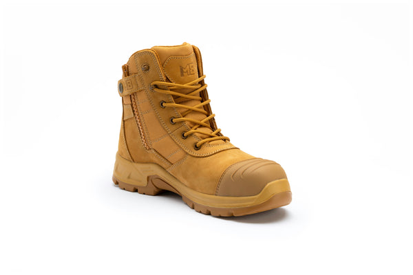 M8 Cobber High Zip/Lace Safety Boot - M8SF001