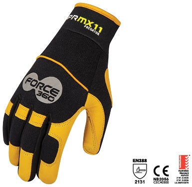 MX11 Predator Deerskin Rigger Glove