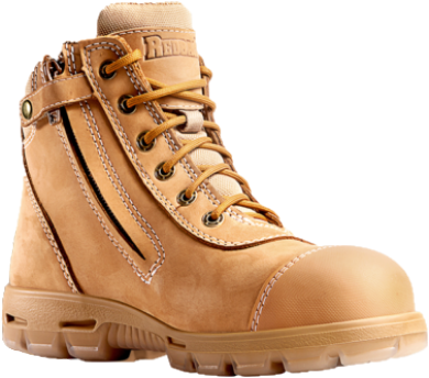 Redback Cobar Lace/Zip Safety Boot + Scuff - USCWZS