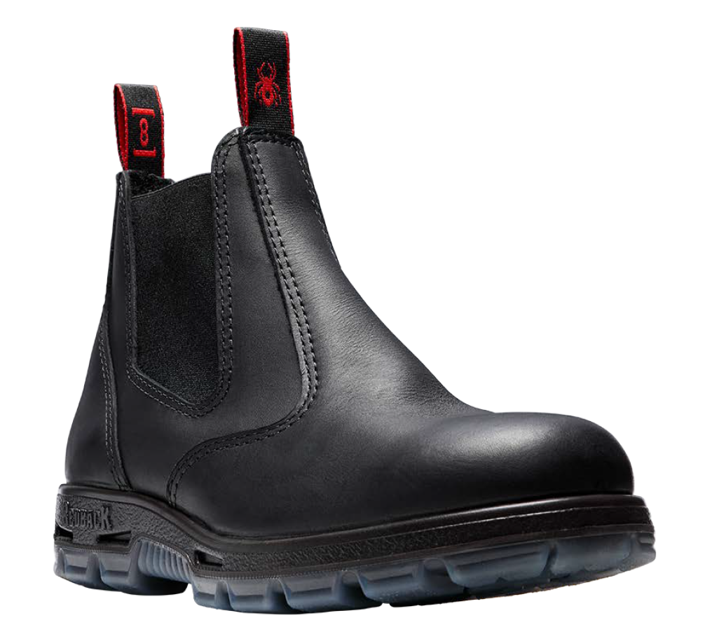 Red Backing Redback Bobcat Elastic Sided Safety Boot - USBBK – Industrial Workwear ...