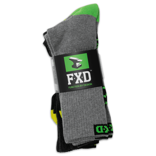 FXD 5PK Long Cotton Sock - SK-1