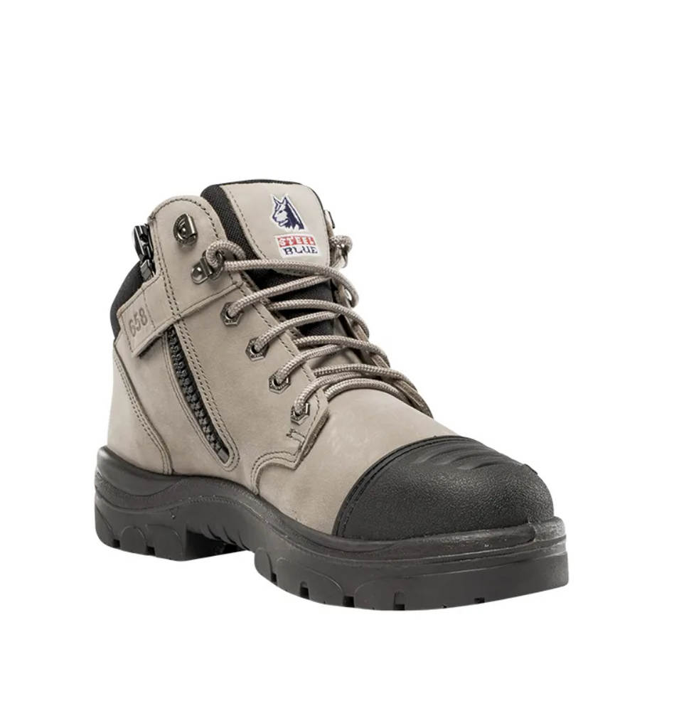 Steel Blue Parkes Zip/Lace Safety Boot + Scuff - 312658