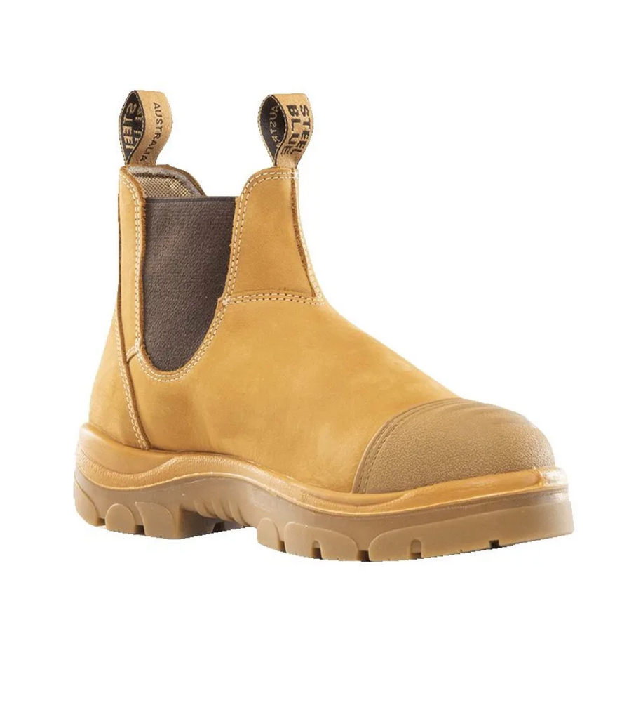 Steel Blue Hobart Slip On Scuff Cap Safety Boot - 312601