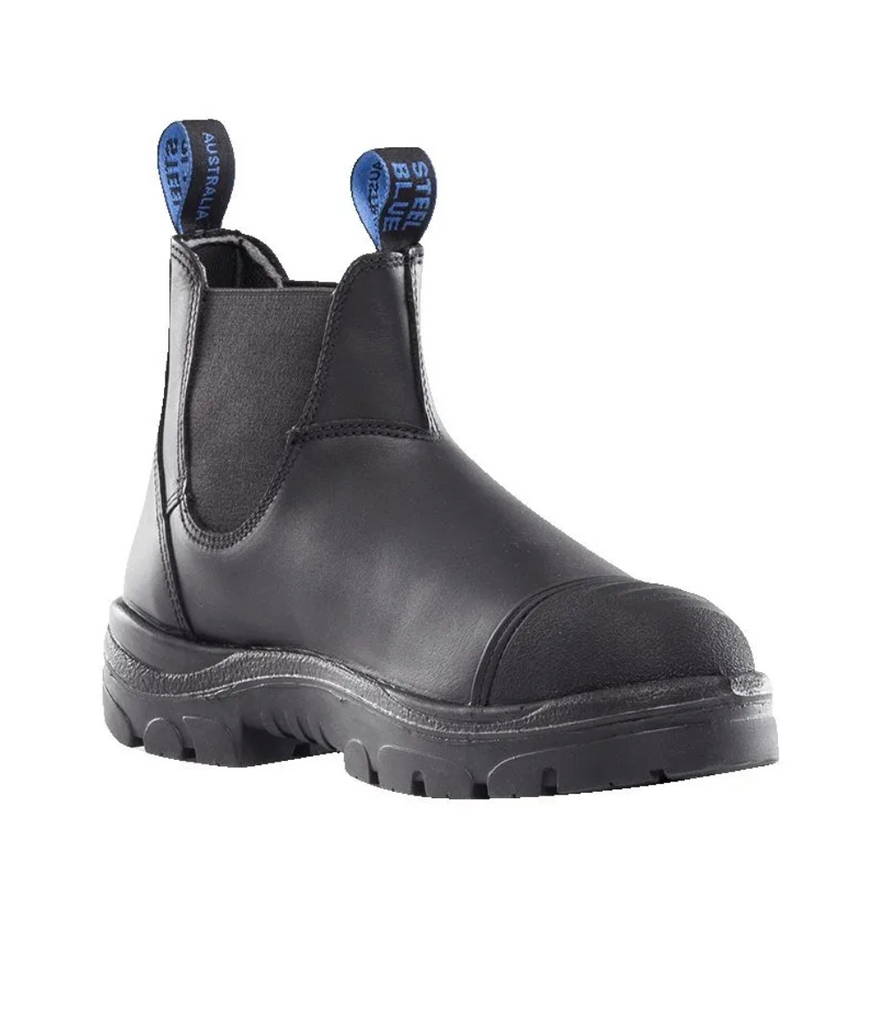 Steel Blue Hobart Slip On Scuff Cap Safety Boot - 312601