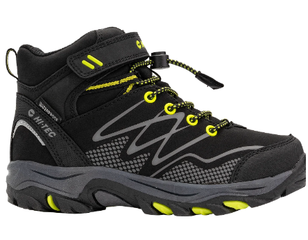 Hi-Tec Kids Blackout Mid WP Jr Shoe - HOJBB200