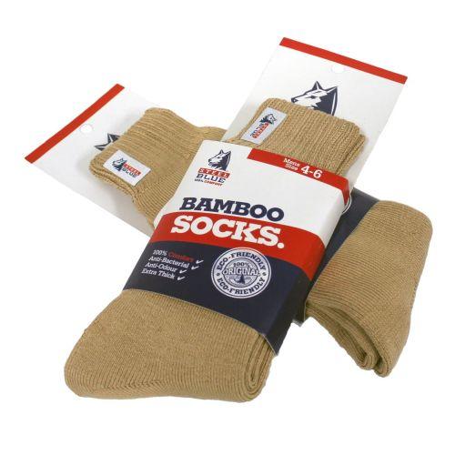 Steel Blue Bamboo Socks A-000159