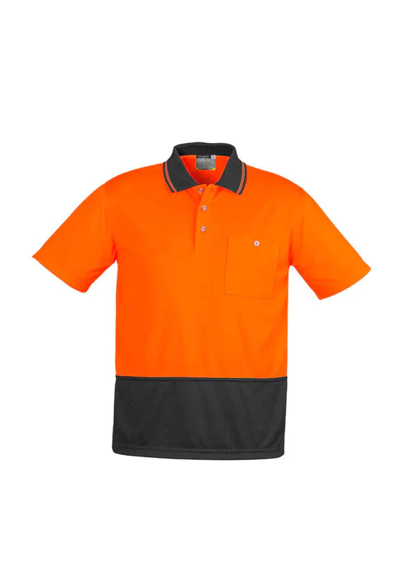 SYZMIK ZH231 HiVis Splice S/S Polo