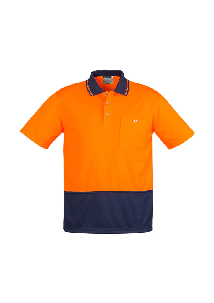 SYZMIK ZH231 HiVis Splice S/S Polo