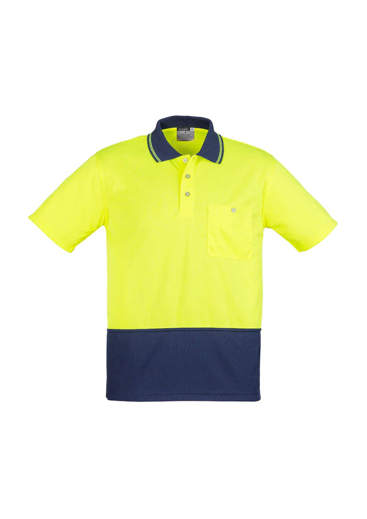 SYZMIK ZH231 HiVis Splice S/S Polo
