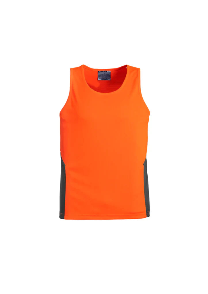 Syzmik Unisex HiVis Squad Singlet ZH239
