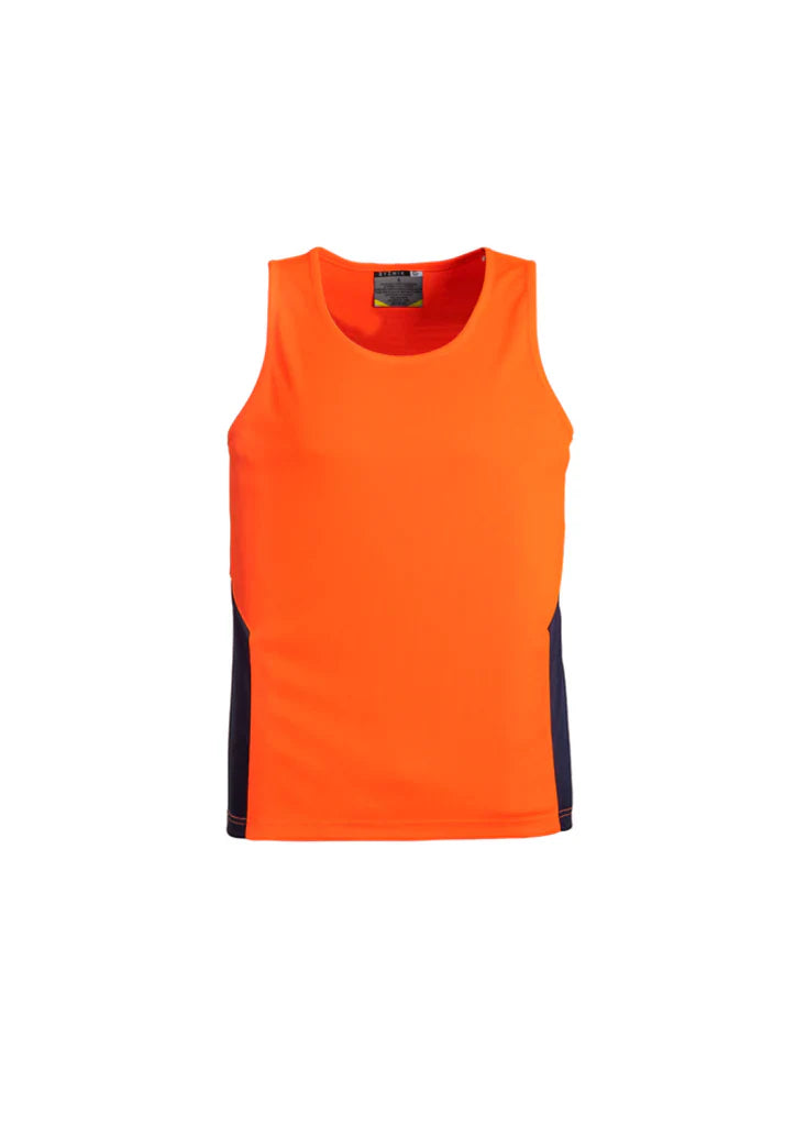 Syzmik Unisex HiVis Squad Singlet ZH239