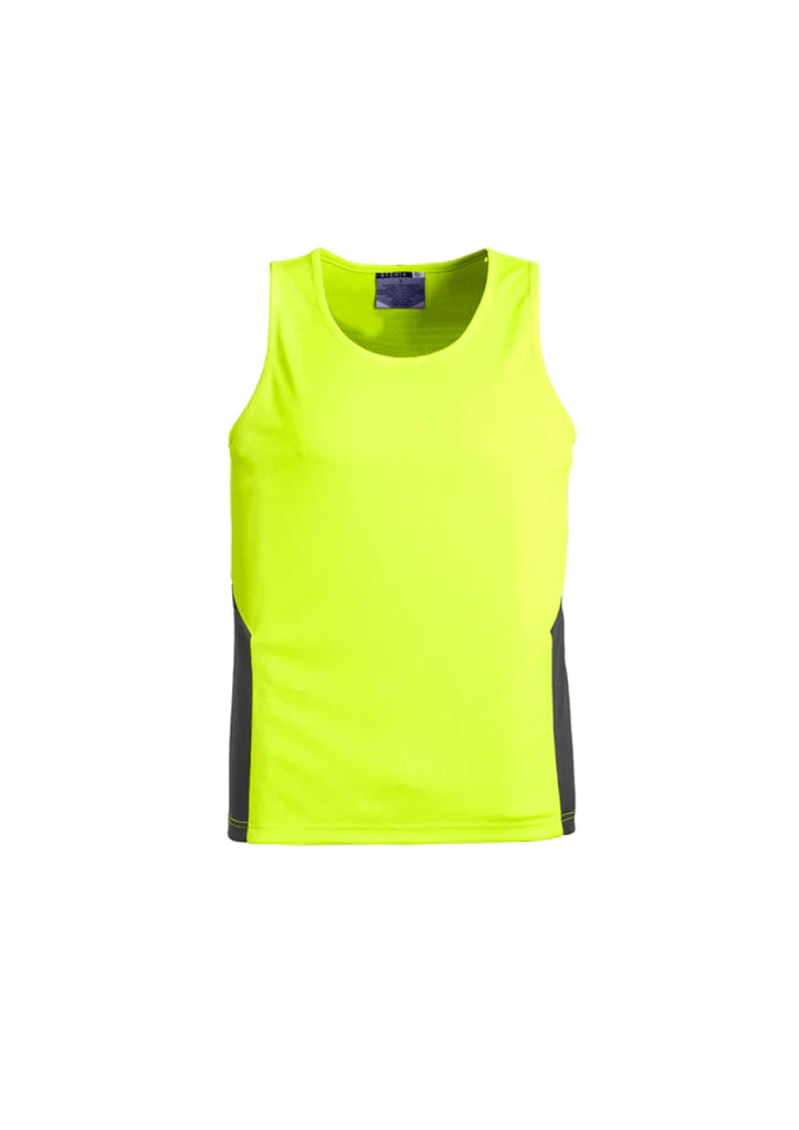 Syzmik Unisex HiVis Squad Singlet ZH239