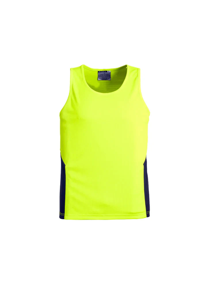 Syzmik Unisex HiVis Squad Singlet ZH239